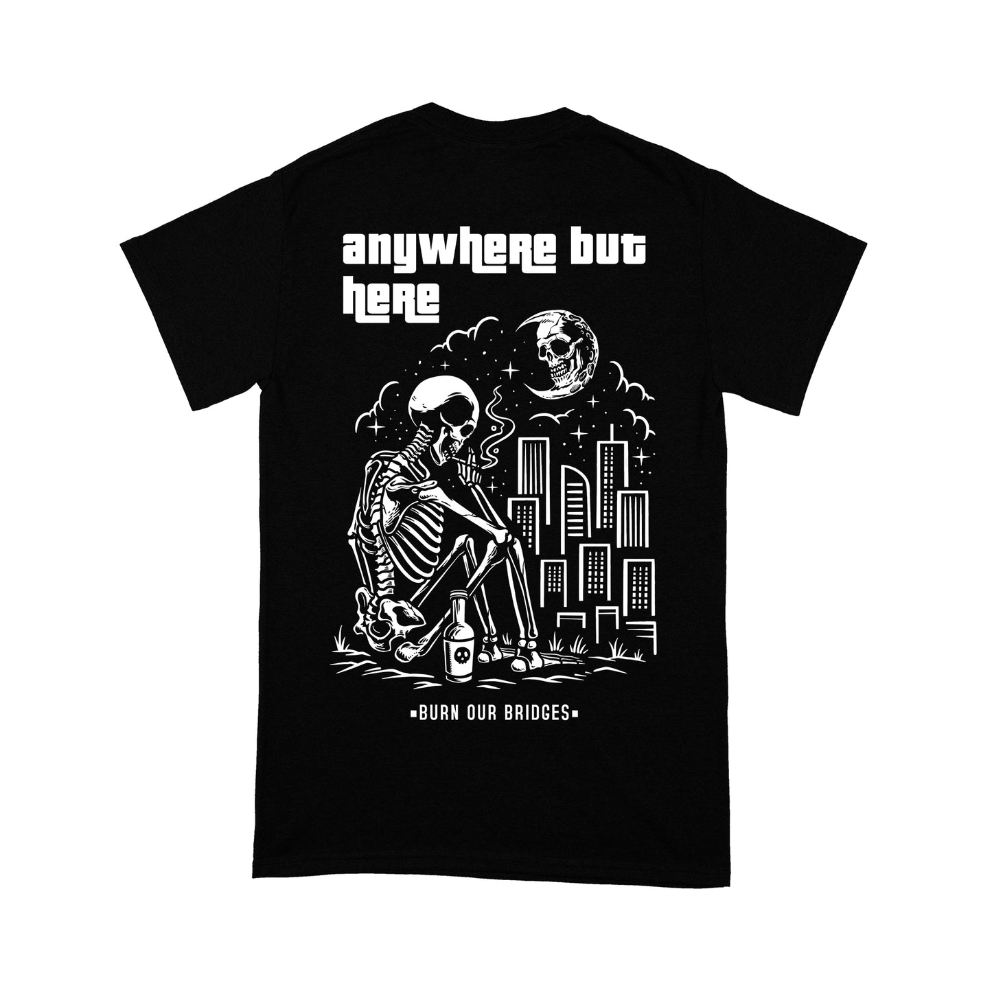 ANYWHERE BUT HERE TEE